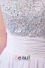 2015 Perfect Chiffon Beading A-line White Cocktail Dress