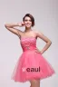 Pastèque Robe Sans Manches Robe De Cocktail Bustier