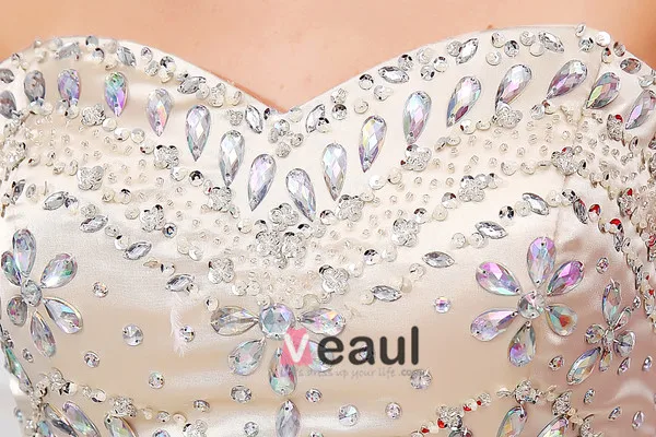 Populær Kjæreste Beading Krusning Cocktailkjole Festkjoler