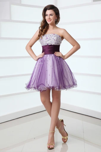 2015 Imperio Sin Tirantes De Cremallera De Lentejuelas Vestidos Cortos De Cóctel