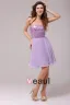 Dentelle Mousseline Robe De Cocktail Bustier Zippée