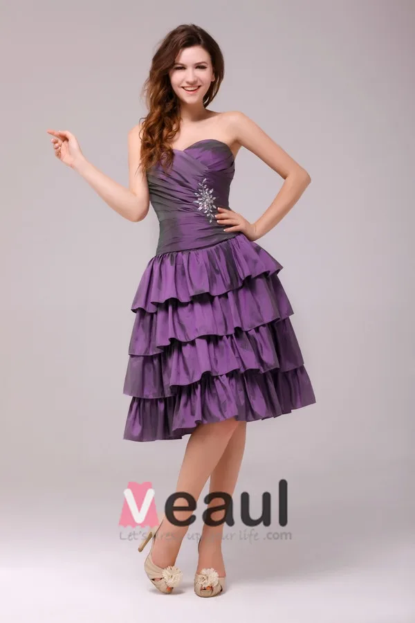 Trendy Aucun Train Robe De Cocktail A-ligne