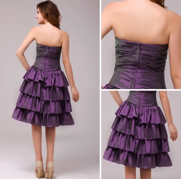 Trendy Aucun Train Robe De Cocktail A-ligne