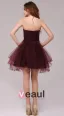 2015 Goodly Short A-line Ruffle Strapless Cocktail Dresses