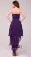 Sveisen Kjæreste Glidelås Chiffon Satin Cocktailkjole Festkjoler