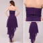 Sveisen Kjæreste Glidelås Chiffon Satin Cocktailkjole Festkjoler