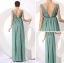 2015 Avant-Garde Floor-length Empire V-neck Bridesmaid Dress