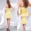 2015 Chic Draped Sash Backless One-shoulder Cocktail Dress Party Dress