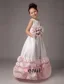 A-line Taffeta Ankle Length Flower Girl Dress