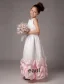 A-line Taffeta Ankle Length Flower Girl Dress
