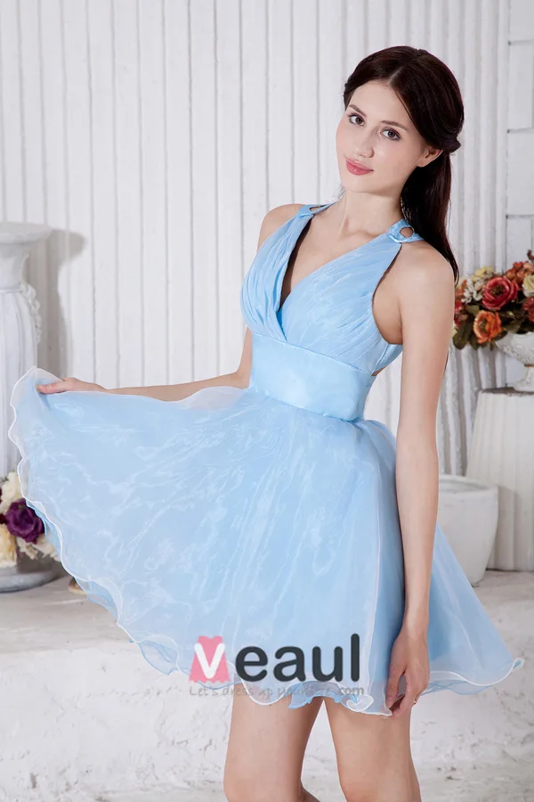 Robe De Fete Parfaite Robe De Cocktail V-cou