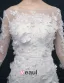 2015 Trumpet /Mermaid Handmade Lace Flower Square Neckline Wedding Dresses