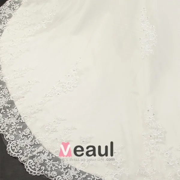 Charmantes Robe De Mariage Sirène Perles Appliques En Cristal Guillotine Robe De Mariée
