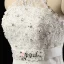 Licol De Luxe Robe De Mariage En Dentelle De Perles De Cristal De Robe De Mariée