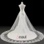 2015 Hand Made Flower Sash Crystal Lace Wedding Dress Bridal Gown