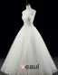 2015 Gorgeous A-line Strapless Floor-length Bridal Gown Crystal Wedding Dress