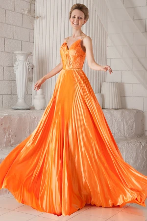 Robe De Soirée Bon Mnoeudhé Drapé Glissière V Cou Longues