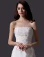Classique Strass Perles Tulle Brodé De Dentelle Robe De Mariée Courte De La Plage