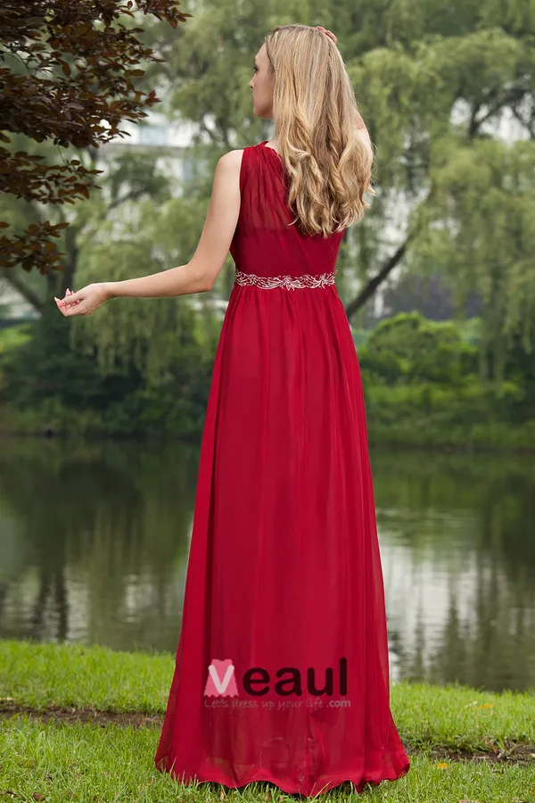 2015 Beading Embroidery Sequins Zipper One Shoulder long Evening Dresses