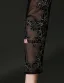 2015 Elegant Scoop Neck Long Sleeves Cocktail Dress/ Little Black Dress