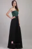2015 Affordable Strapless A-line Long Evening Dresses