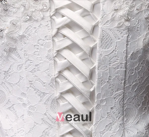 2015 Trumpet /Mermaid Square Neckline 1/2 Sleeves Lace Wedding Dresses