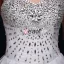 2015 Robe De Bal Sweetheart Perles Paillettes Organza Robes De Mariée