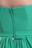 Robe De Demoiselle D'honneur Vert Genou Sightly Une Ligne