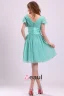 2015 Captivating V-neck Zipper Sash Bridesmaid Dresses