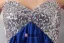 2015 Star Elastic Silk Blue A-line Cocktail Dresses