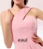 2015 A-line Sleeveless One-shoulder Cocktail Dresses Party Dress
