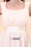 2015 Consummate Draped Square Wheat Bridesmaid Dresses