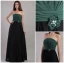 2015 Affordable Strapless A-line Long Evening Dresses