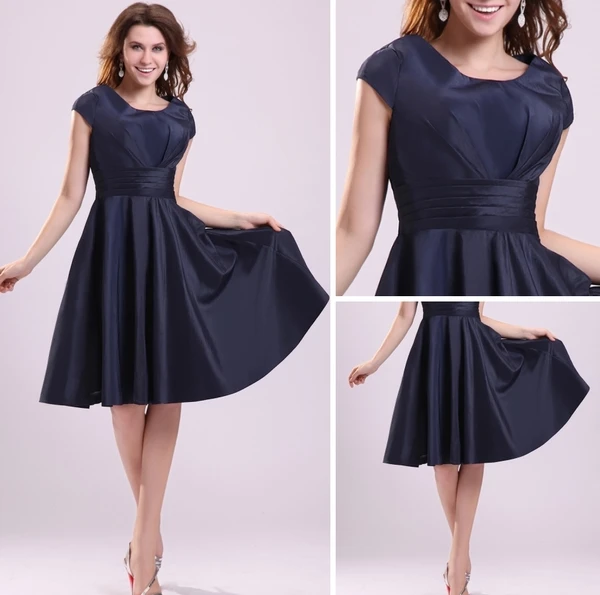 2015 Charming Zipper Short Bridesmaids Dresses