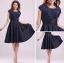 2015 Charming Zipper Short Bridesmaids Dresses