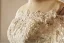 2015 A-line Square Neckline Pierced Lace Flowers Beach Wedding Dresses