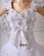2015 Applique Sweetheart Satin Sweep Train A Line Bridal Gown Wedding Dresses