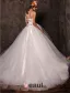 2015 Ball Gown Sweetheart Beading Satin Bow Sash Tulle Wedding Dress With Shawl