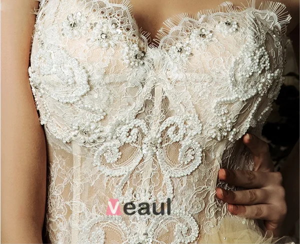 2015 Sweetheart Sleeveless Tea-length Organza Ball Gown Wedding Dress