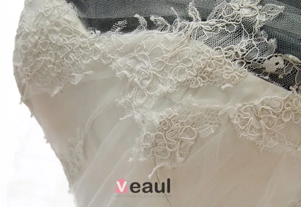 2015 Flower Serie · Sweetheart Off The Shoulder Appliques Lace Puffy Ball-gown Wedding Dress