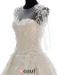 2015 Schultern U-ausschnitt Appliques-spitze Konigliche Brautkleider