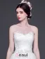 2015 A-line Princess Sweetheart Handmade Flowers Tailing Wedding Dress