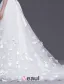 2015 A-line Princess Sweetheart Handmade Flowers Tailing Wedding Dress