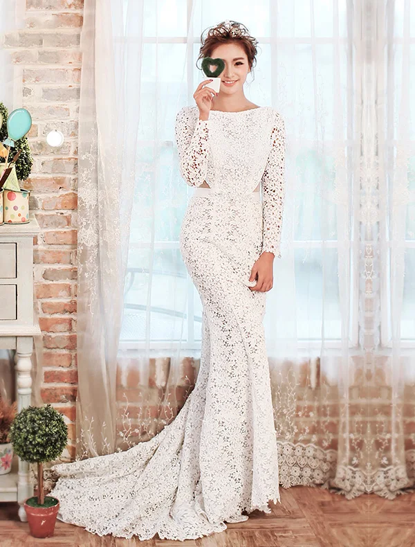 dress formal elegant Women’s Splendor Formal Maxi Dress – Elegant Modest V-Neck Pleated Evening Dress White / S at SexyModest main image 0