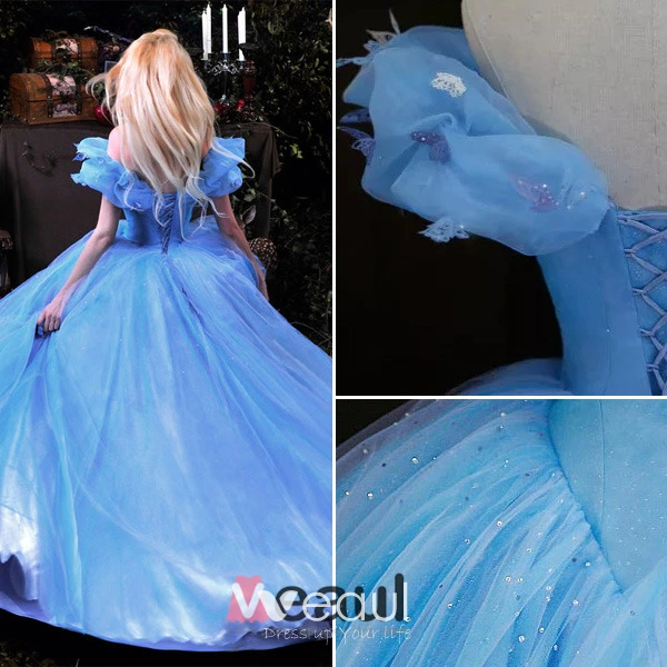 cinderella inspired prom dress