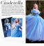 Luxury High-grade 2015 Cinderella Movie Custume Prom Dress