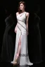 Charmante Gaine Paillettes De Perlage Une Épaule Robe De Bal