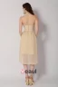Belles Paillettes Licol Sash Robe De Cocktail Courte