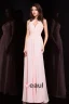 2015 Luxurious Backless Crystal Pleated Evening Dress