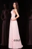 2015 Luxurious Backless Crystal Pleated Evening Dress